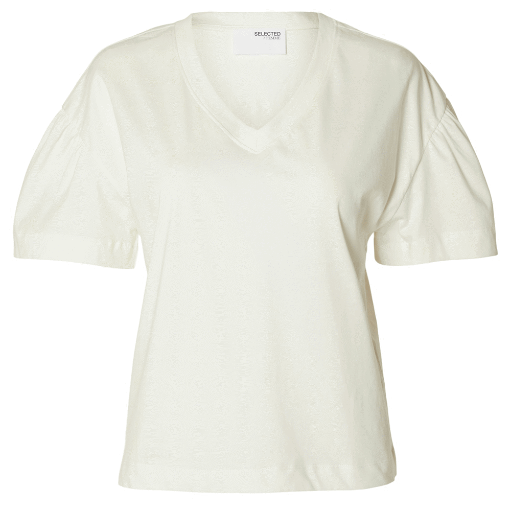 Selected Femme Carli V Neck Tee